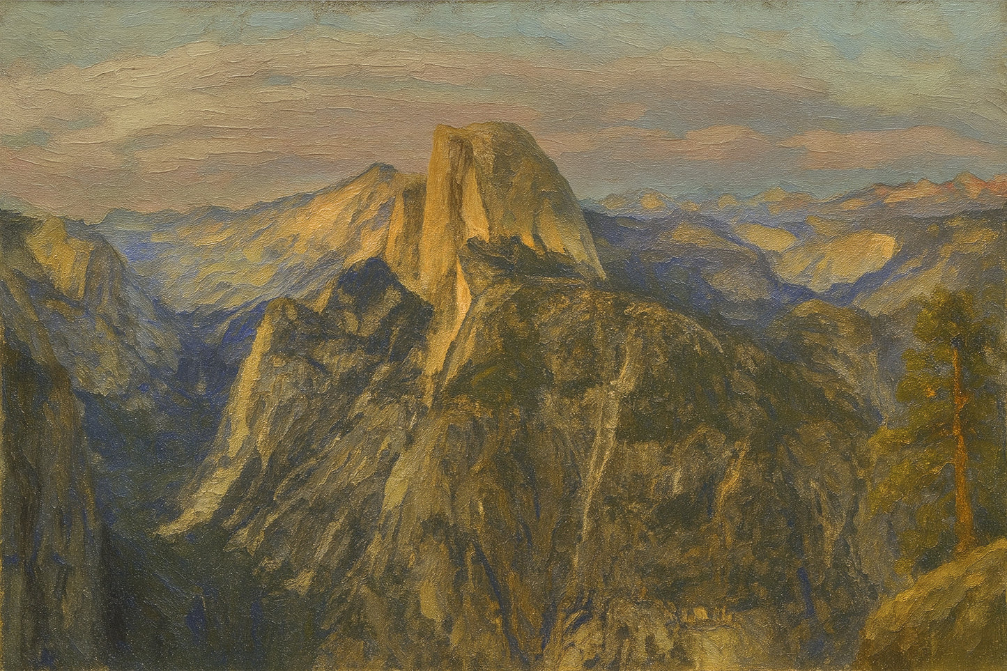 Yosemite NP - Half Dome Glory