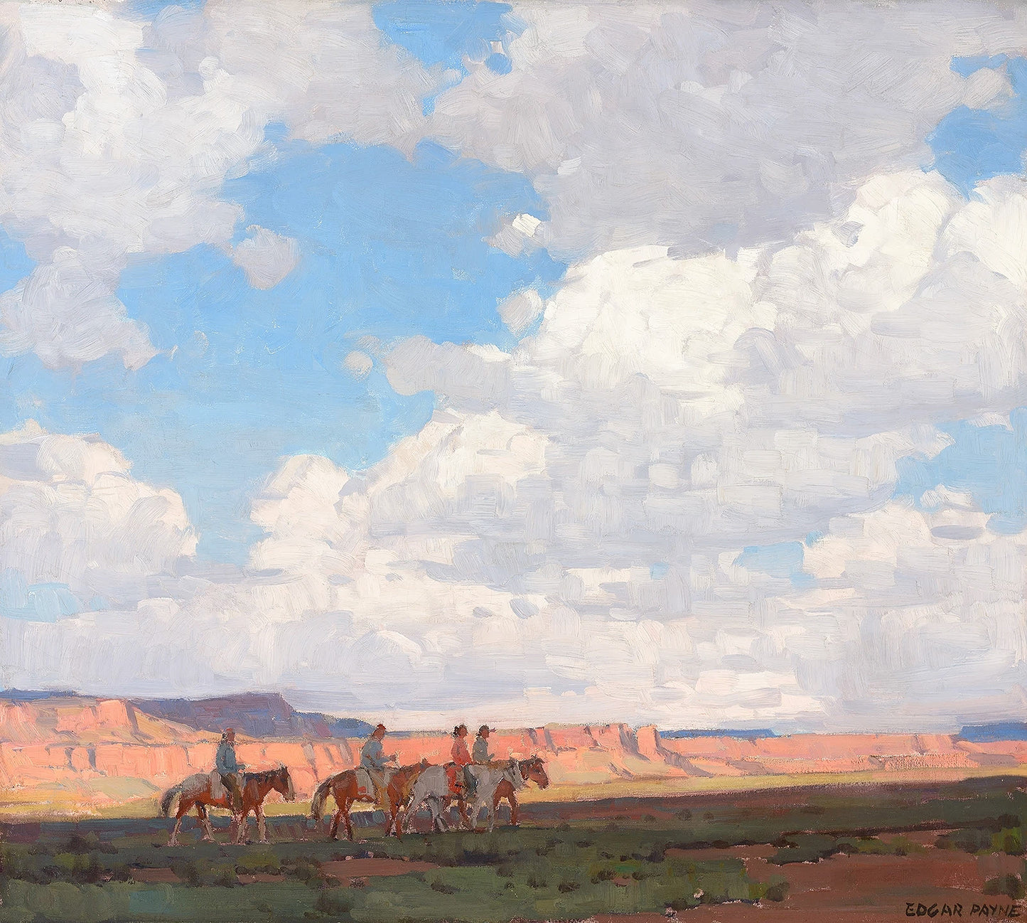 Desert Sky - Edgar Payne