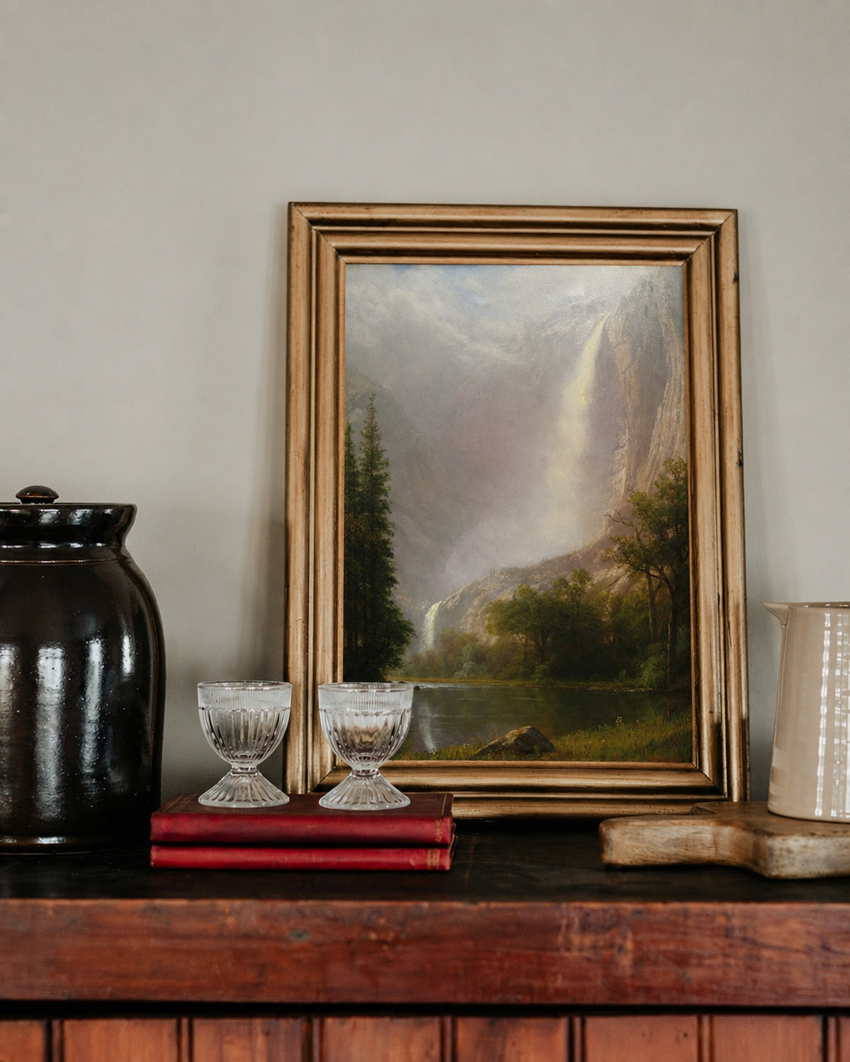 Yosemite Falls - Albert Bierstadt — lifestyle image 1
