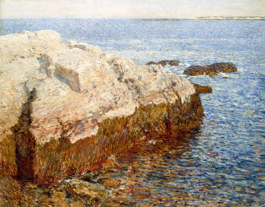 Cliff Rock, Appledore - Childe Hassam