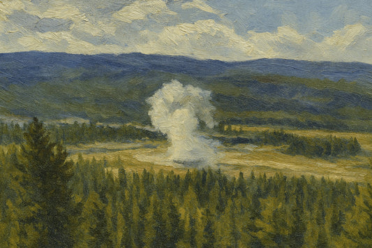 Forested Old Faithful